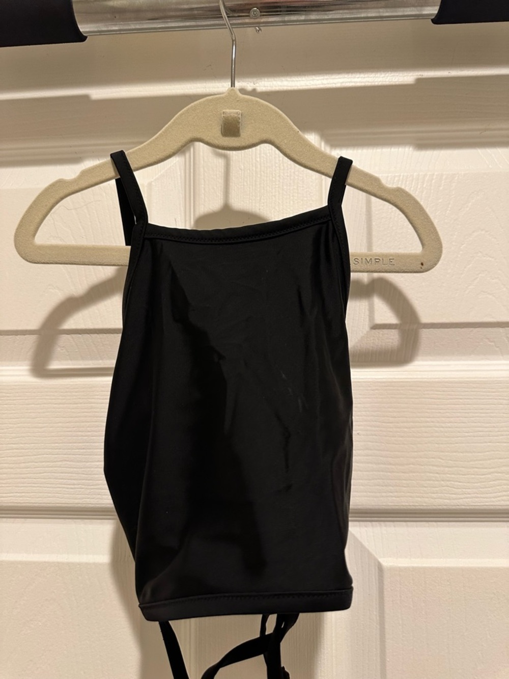 aerie Black Women's Tank Swim Top